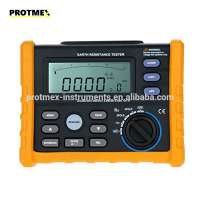 Digital Earth Resistance Tester With Analog Bars Display