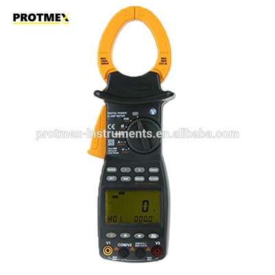 Digital 3 Phase Power Clamp Meter for Harmonics with RS232 Interface